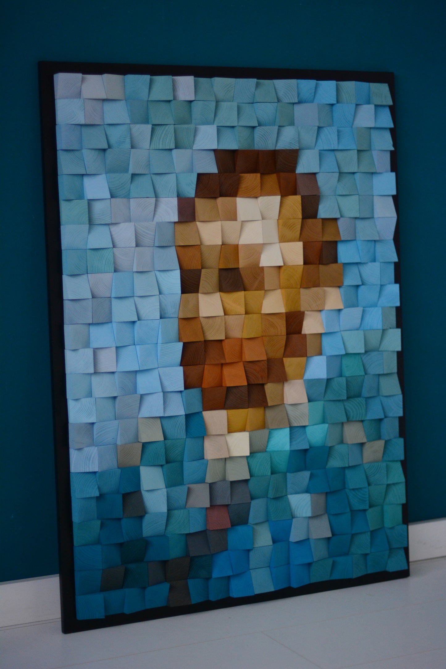 Wood Art Van Gogh Autoportrait