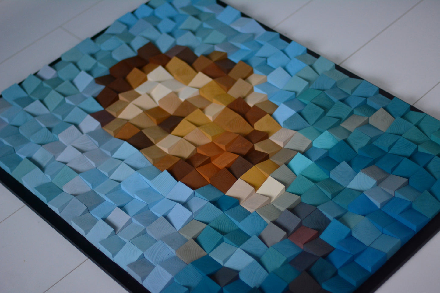 Wood Art Van Gogh Autoportrait
