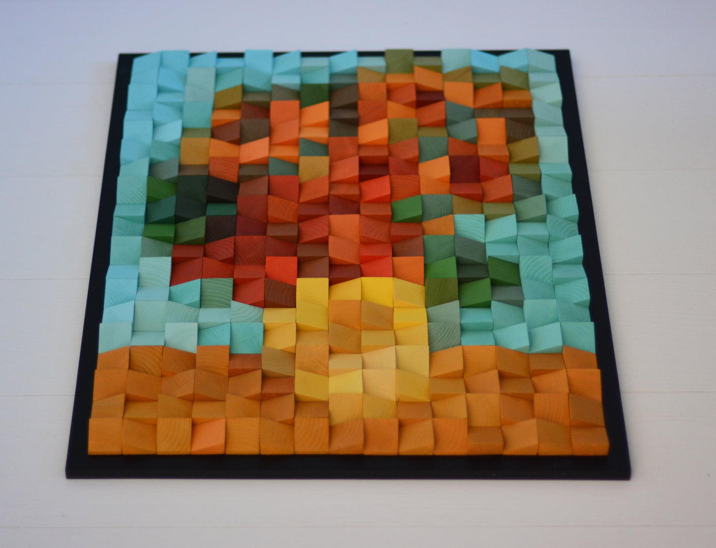 Wooden Art "Sunflowers"