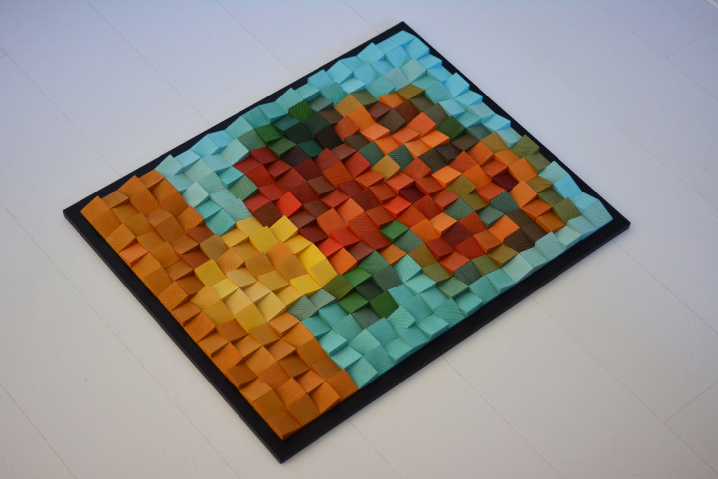 Wooden Art "Sunflowers"