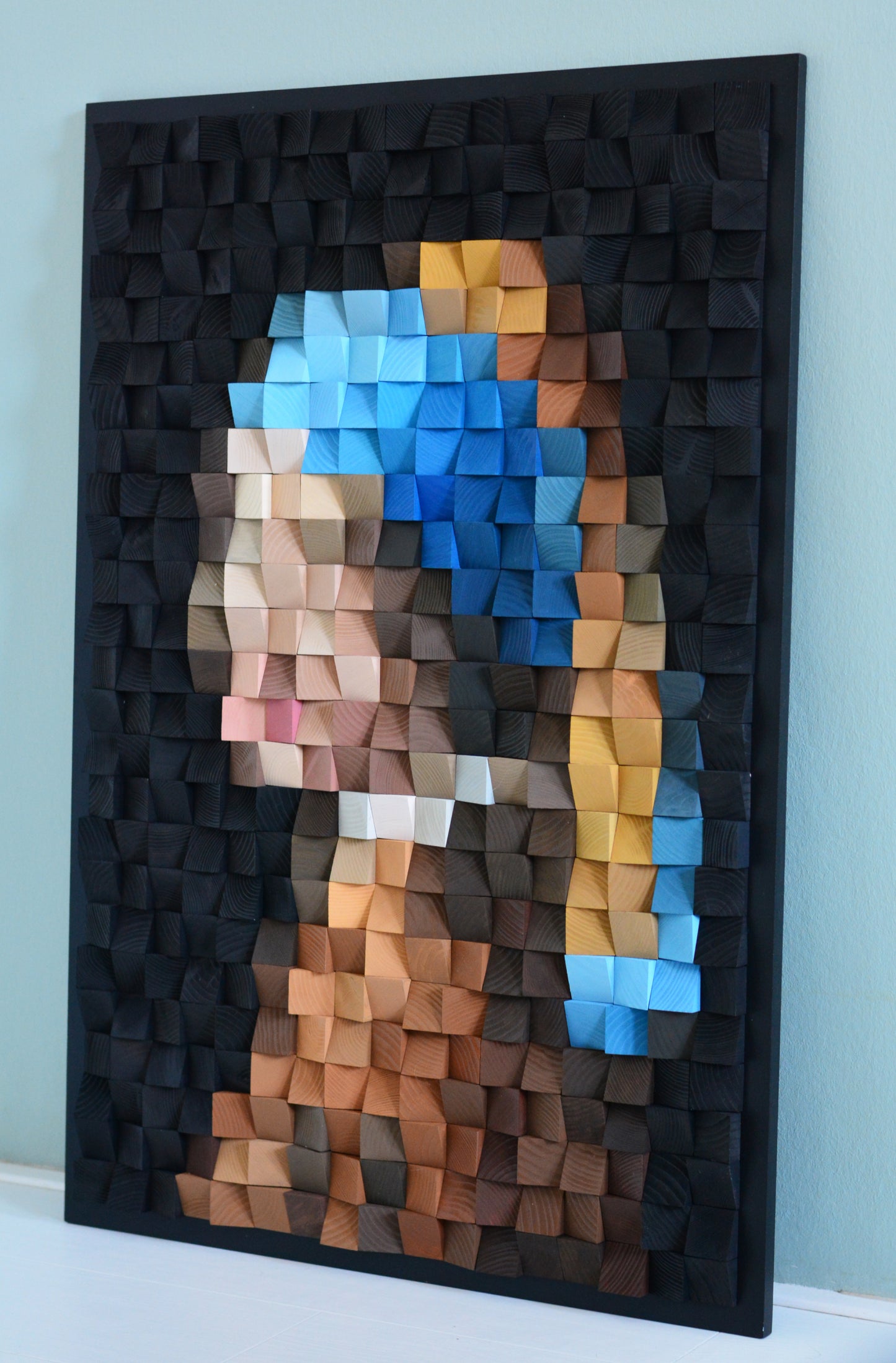 Wooden Art "Girl with a pearl earring"