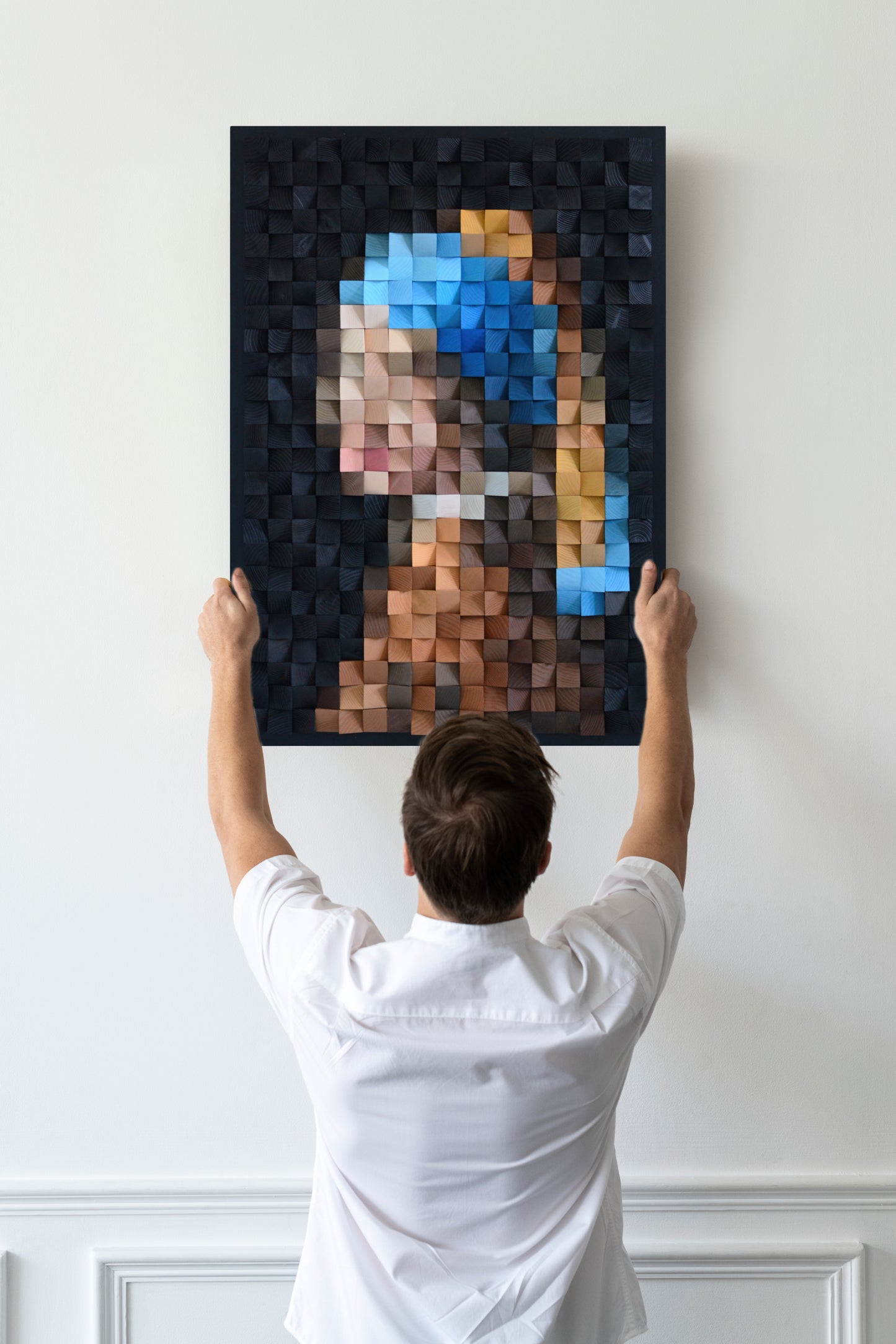 Wooden Art "Girl with a pearl earring"