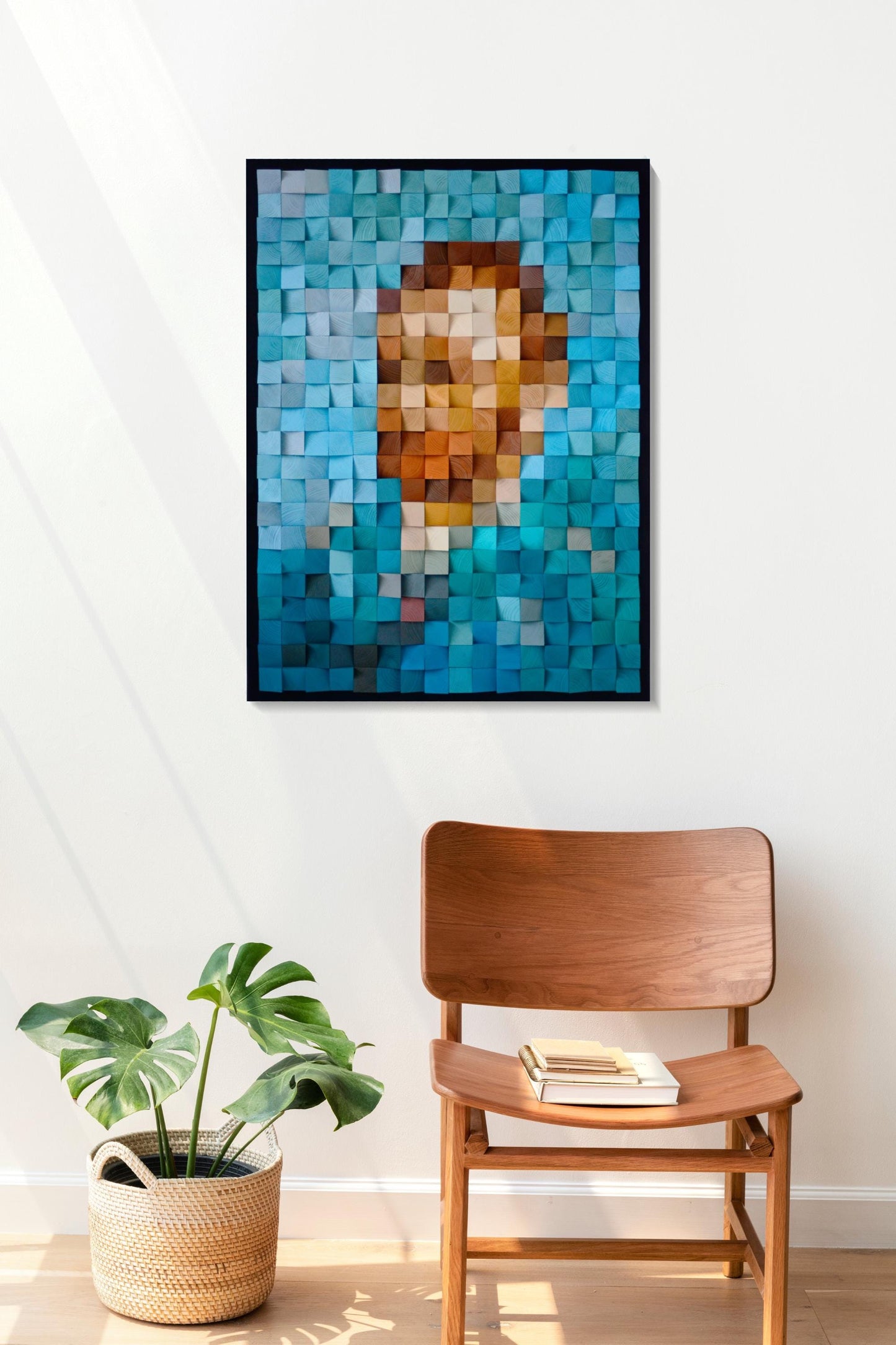 Wood Art Van Gogh Autoportrait