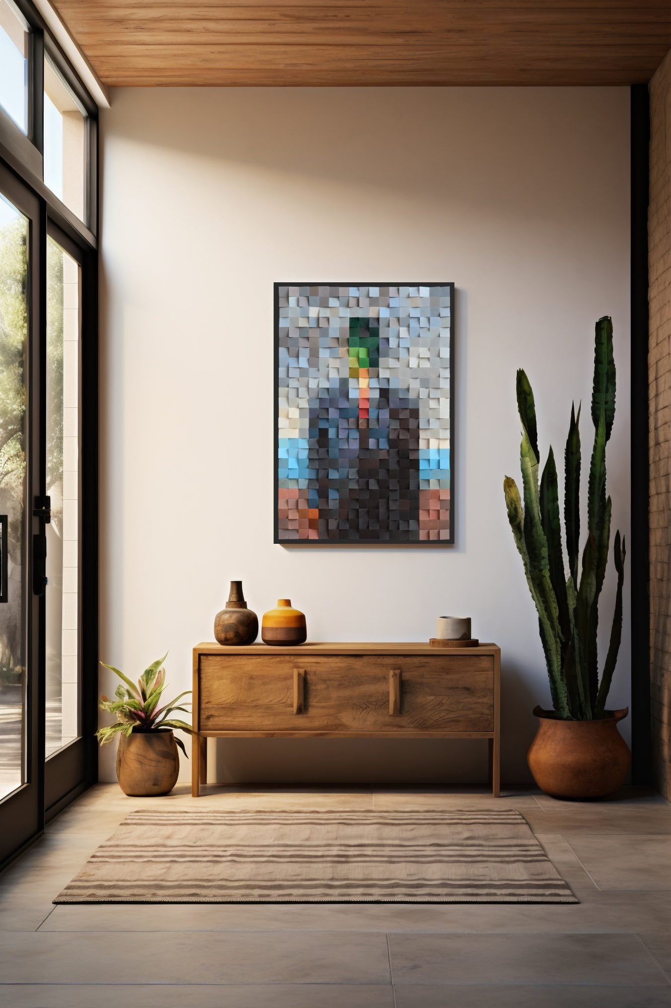 Wood Art The Son of Man