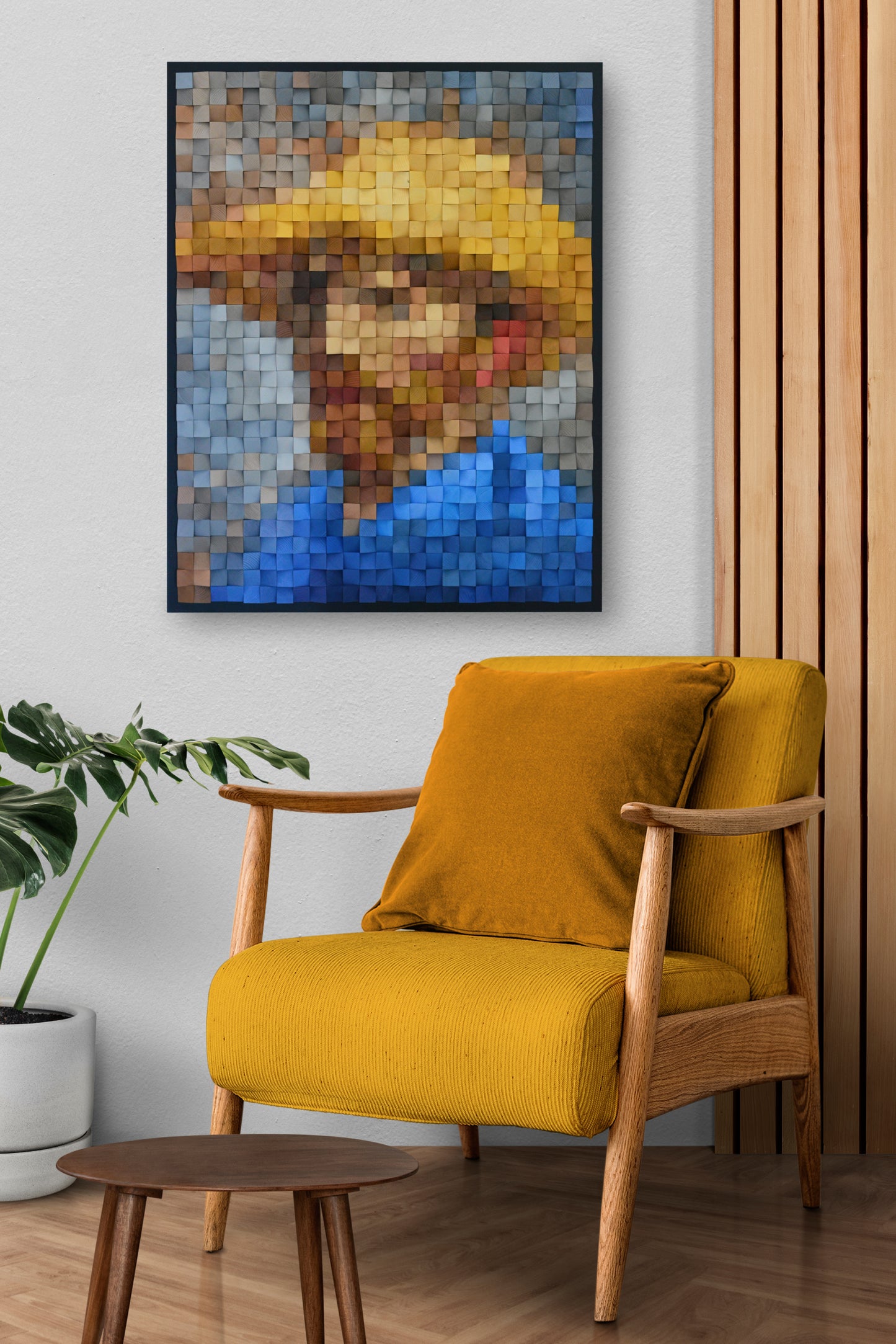 “Gogh in Wood”
