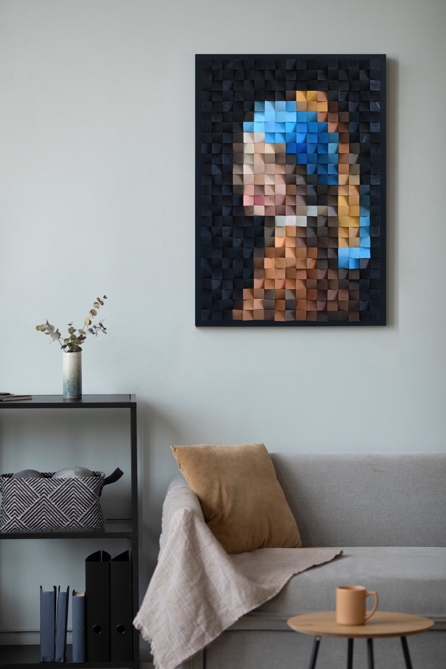 Wooden Art "Girl with a pearl earring"