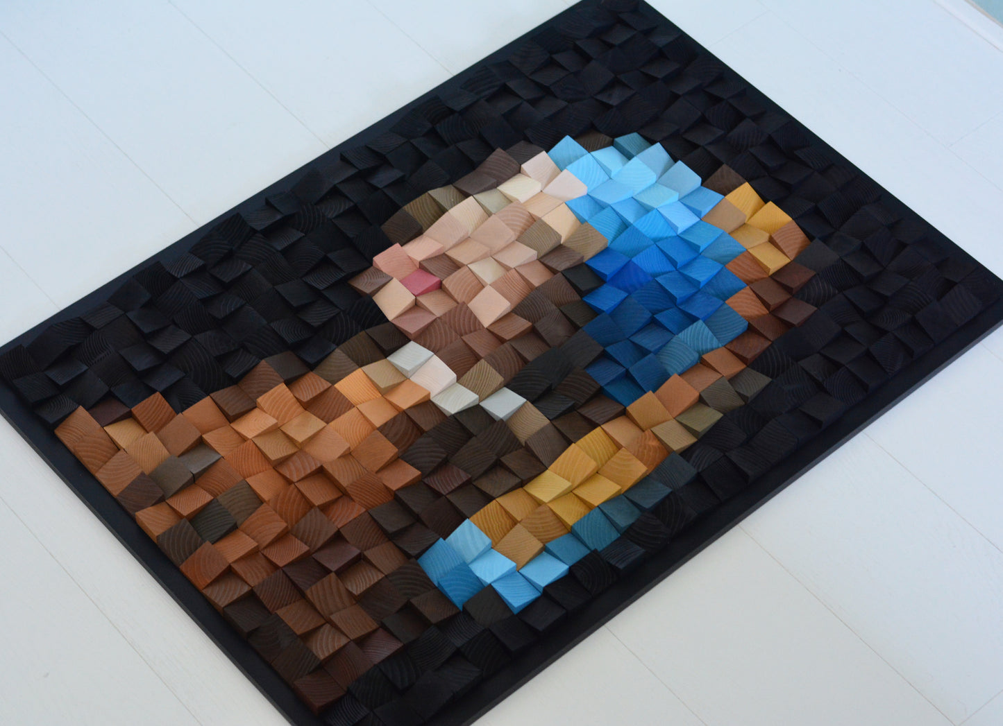 Wooden Art "Girl with a pearl earring"