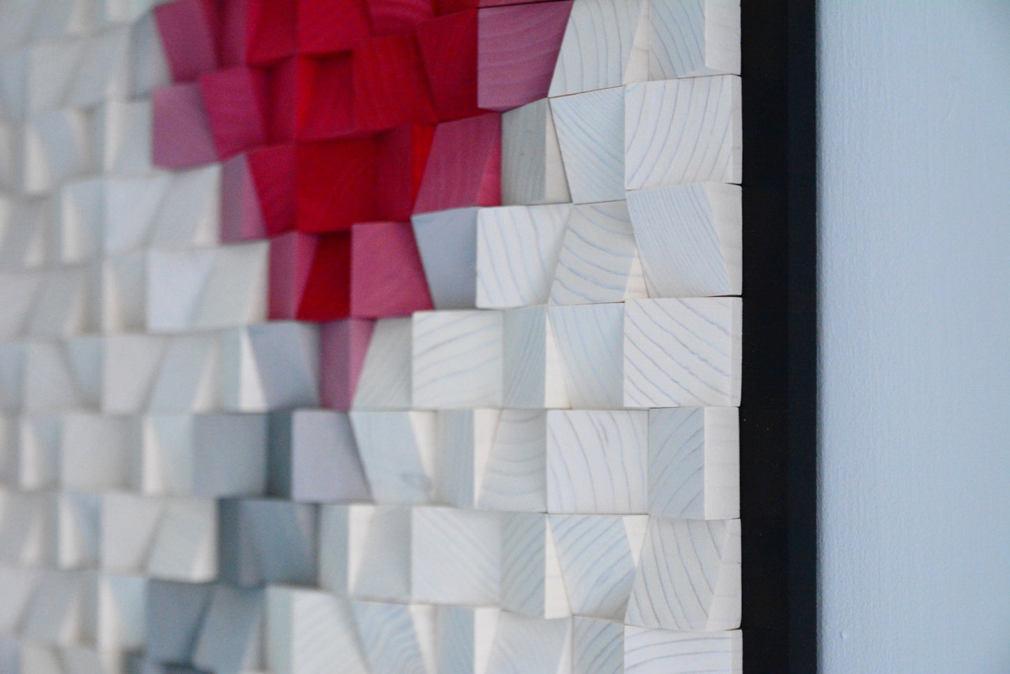 Girl Without a Balloon – Large Wooden Wall Art, 3D Wood Street Art, 75×105 cm