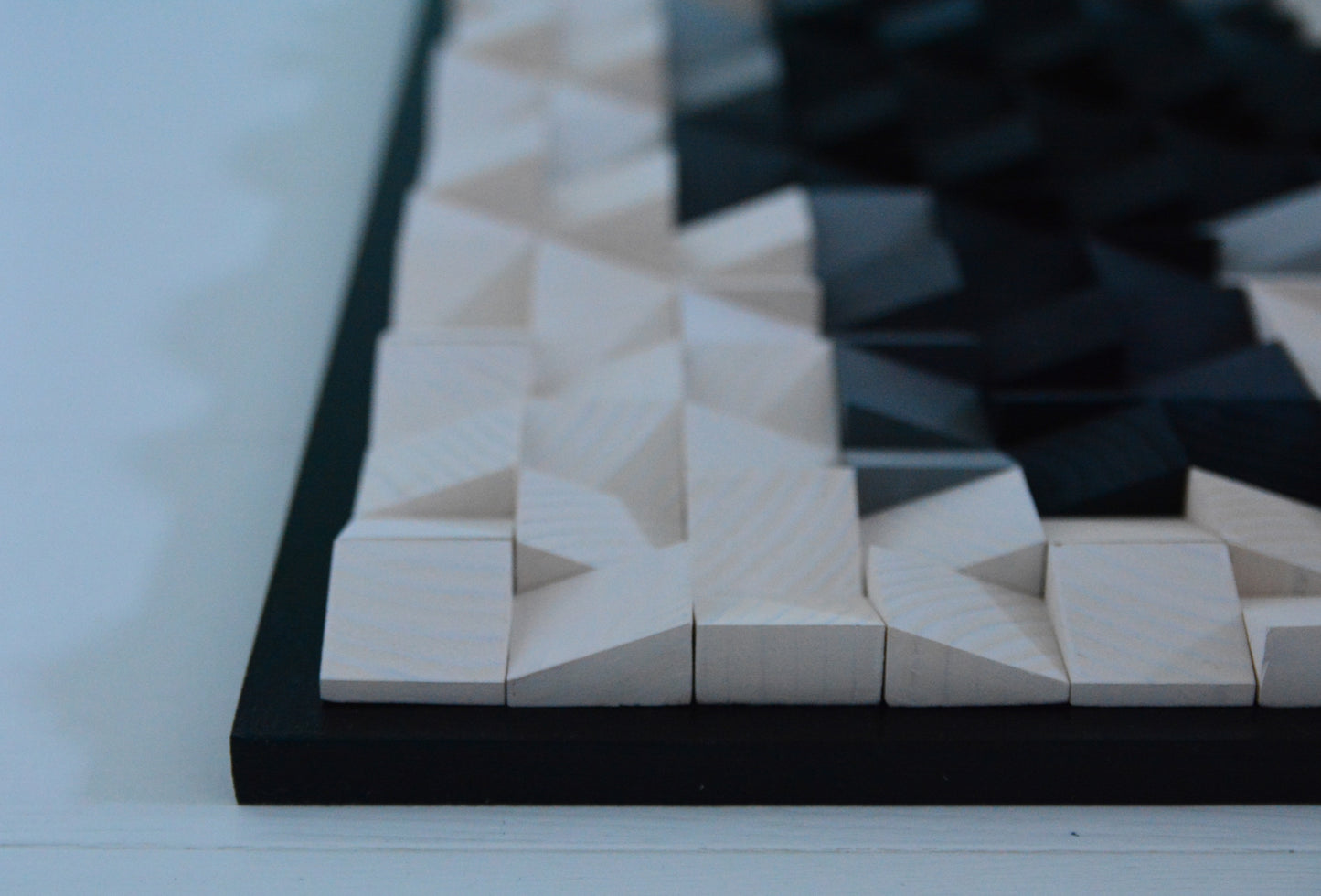 Girl Without a Balloon – Large Wooden Wall Art, 3D Wood Street Art, 75×105 cm