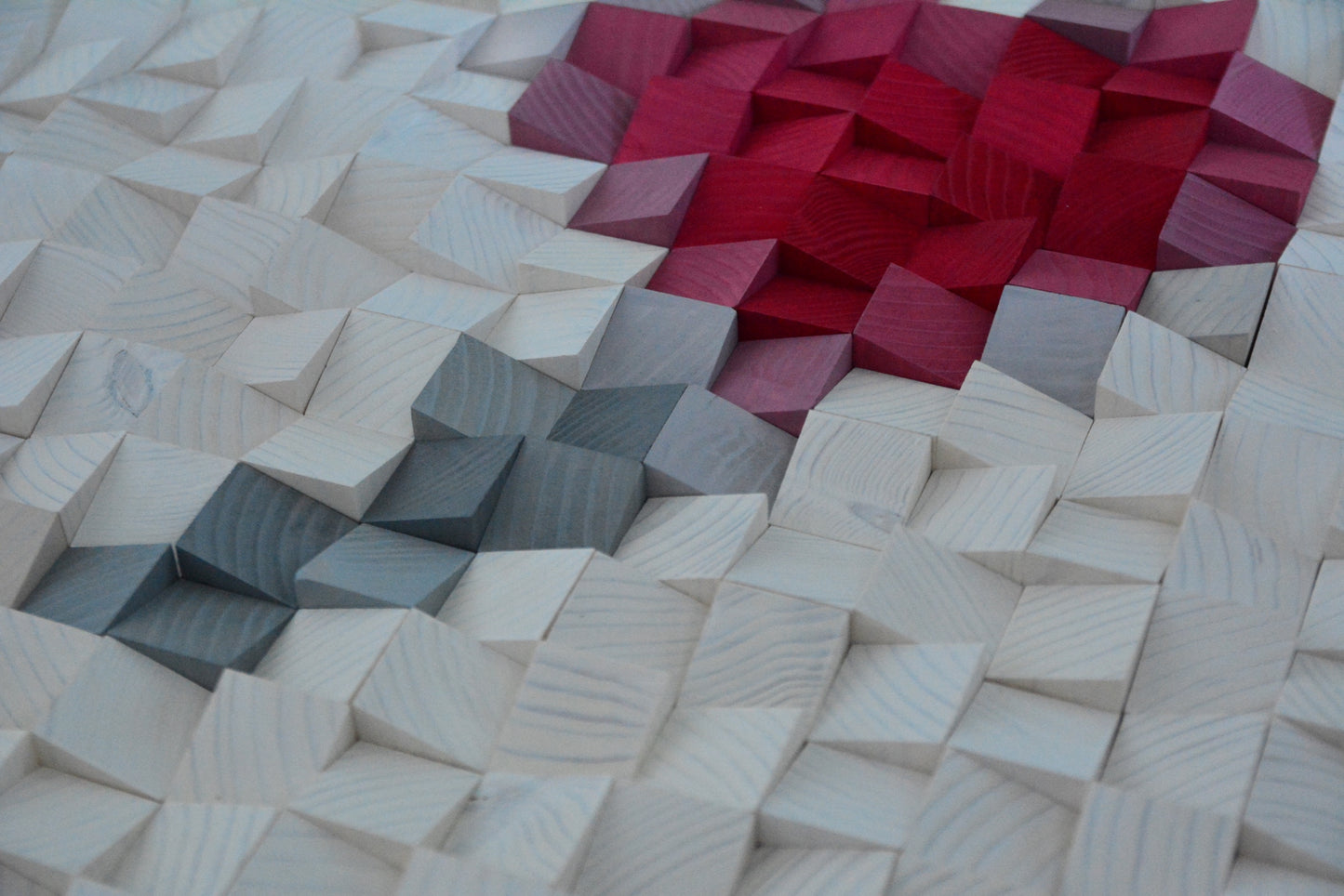 Girl Without a Balloon – Large Wooden Wall Art, 3D Wood Street Art, 75×105 cm