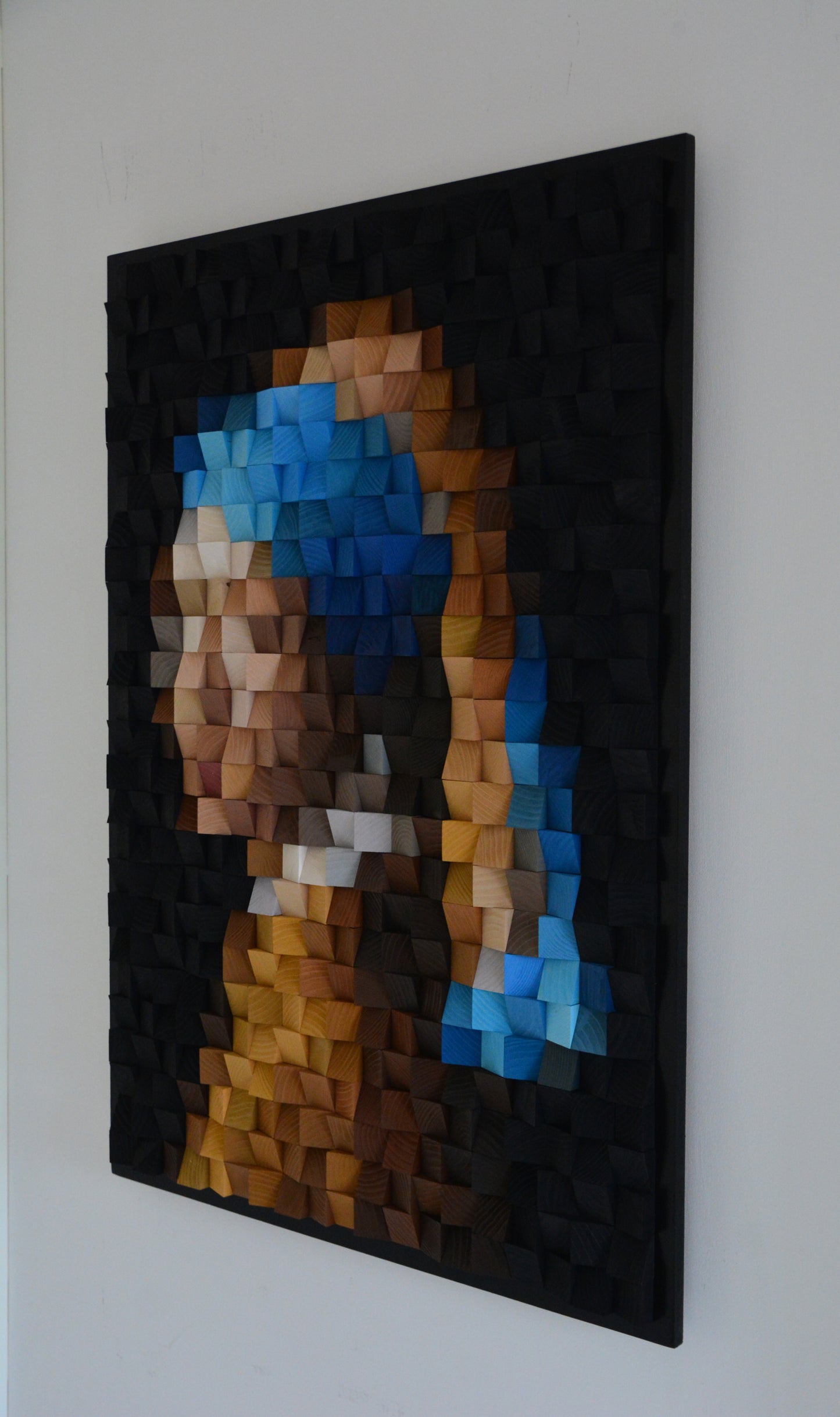 Wooden Art "Girl with a pearl earring"