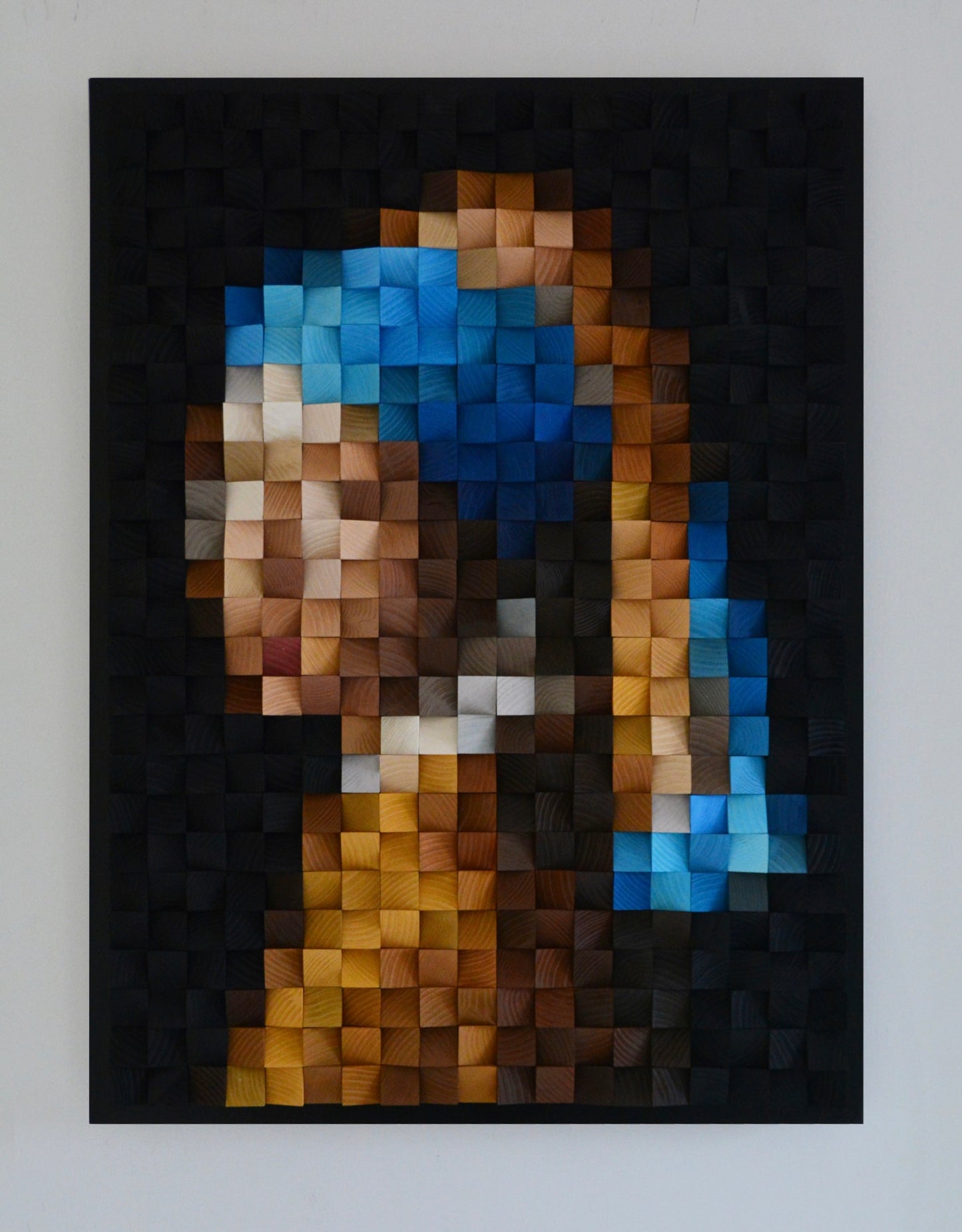 Wooden Art "Girl with a pearl earring"