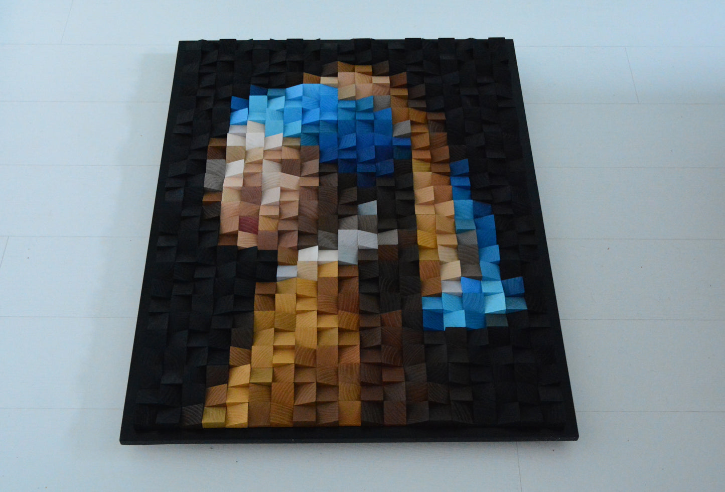 Wooden Art "Girl with a pearl earring"