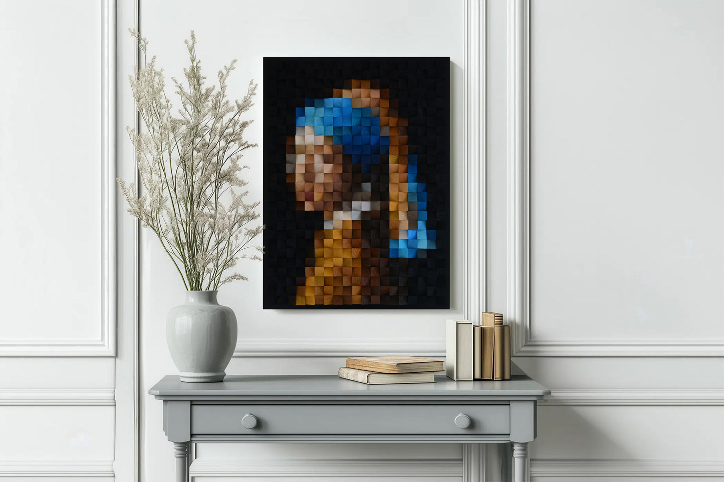 Wooden Art "Girl with a pearl earring"
