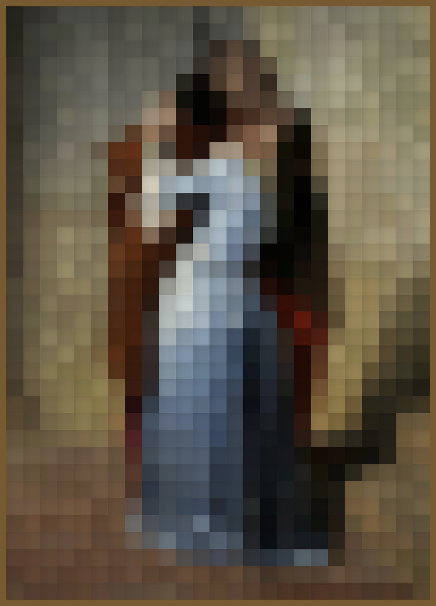 Wooden Art "Il Bacio"