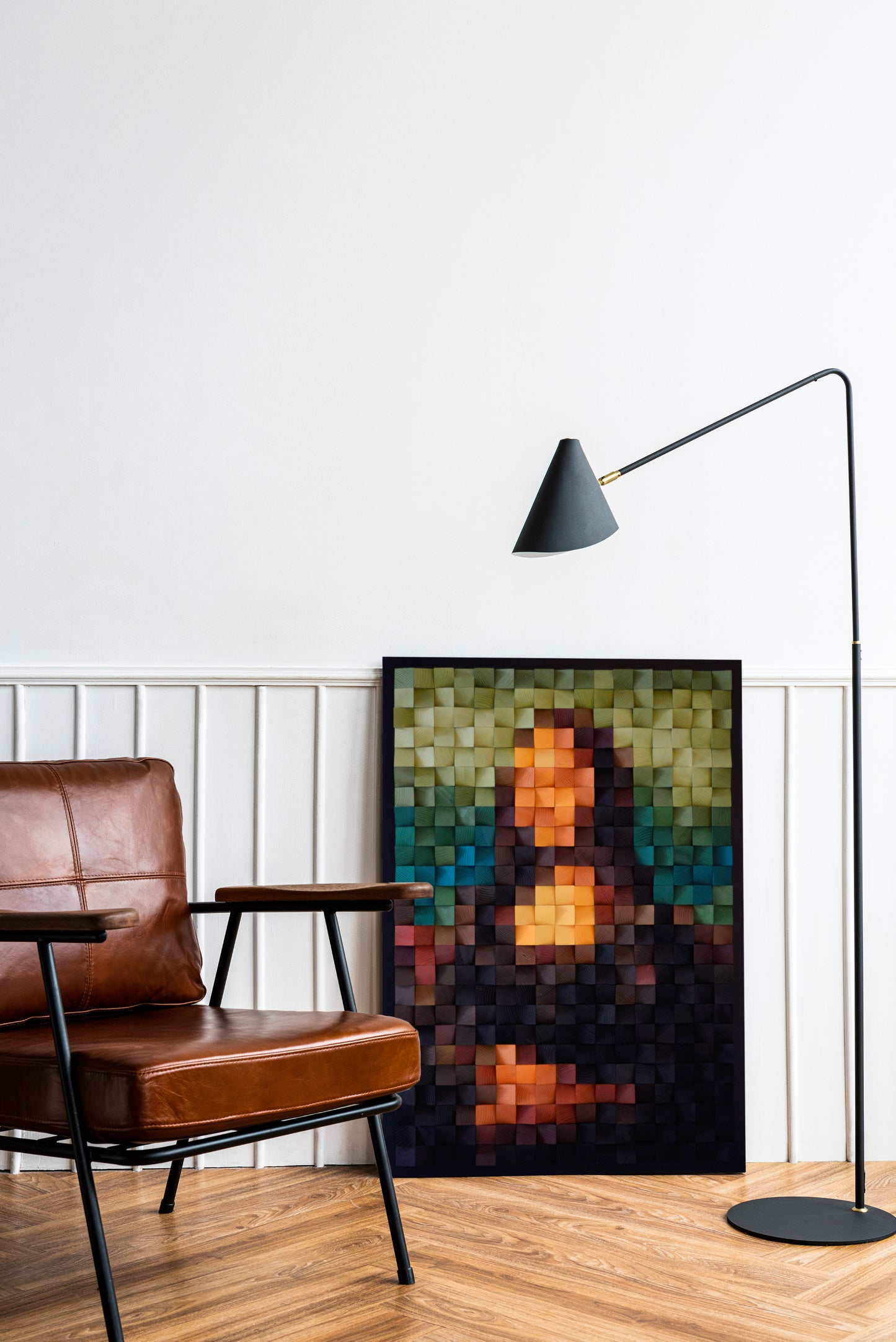 Wooden Art "Mona Lisa"